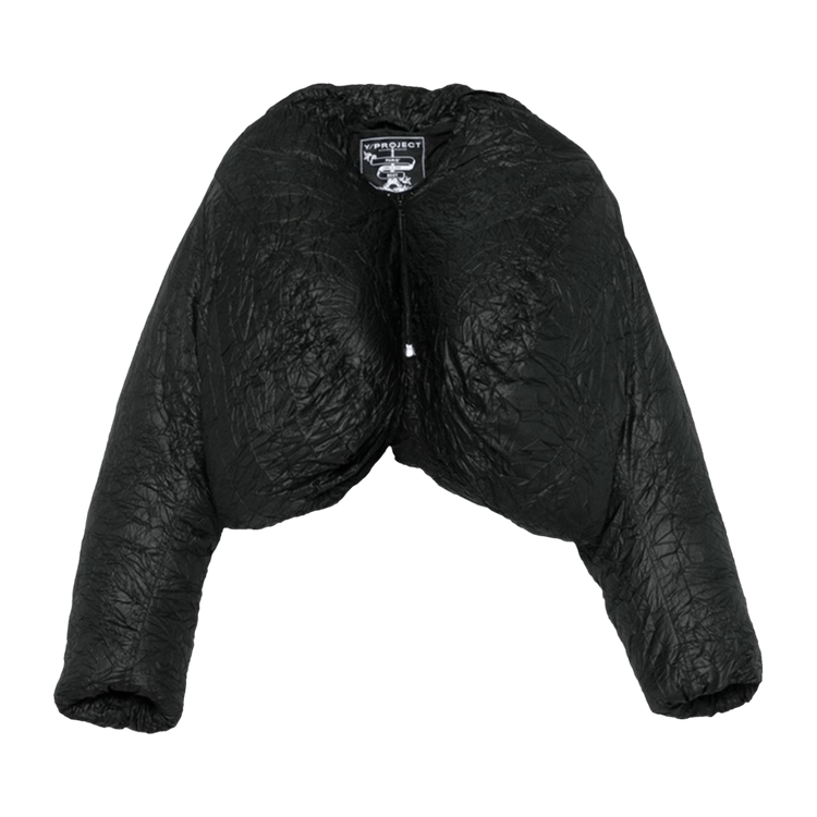 Y/Project Cropped Puffer Jacket "Black"
