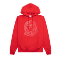 Billionaire Boys Club Line Helmet Hoodie "Racing Red"