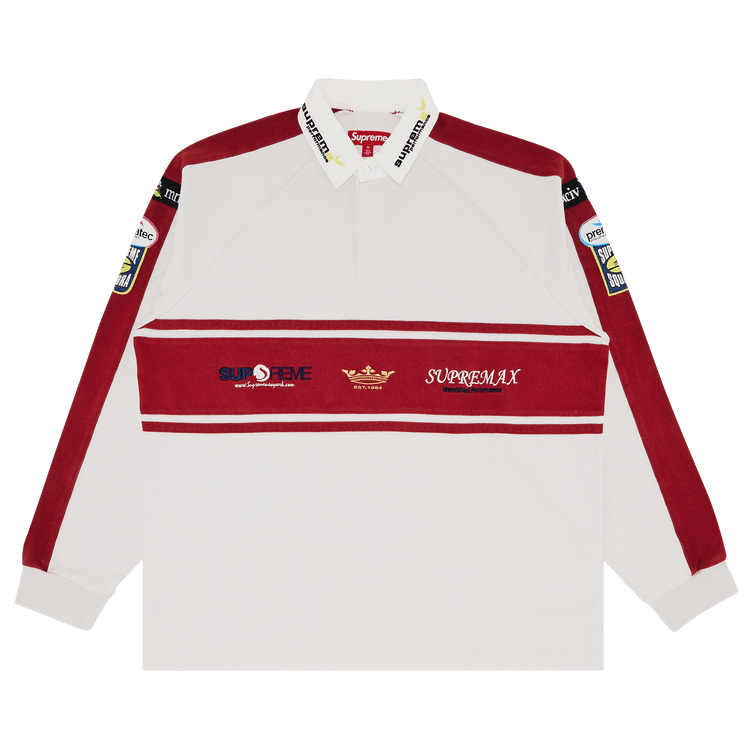Supreme Chest Stripe Rugby "Stone"