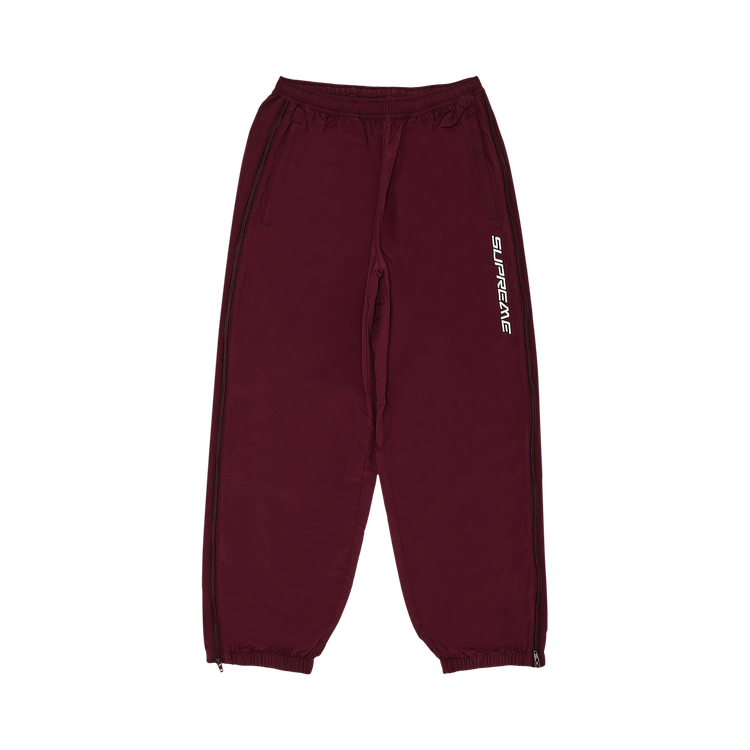 Supreme Warm Up Pant "Burgundy"