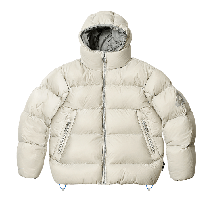 Palace PERTEX Opaque Balaclava Puffa "Concrete Grey"