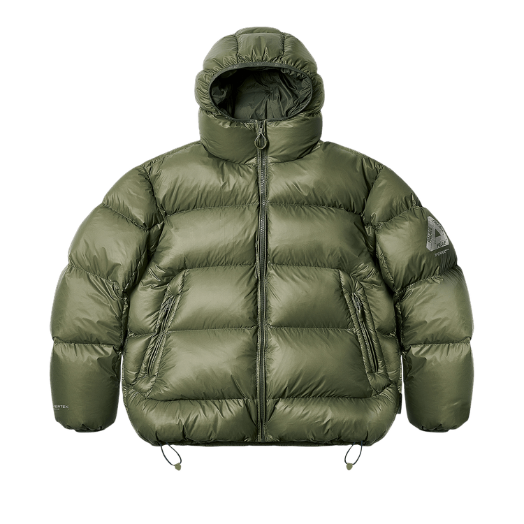 Palace PERTEX Opaque Balaclava Puffa "Green"