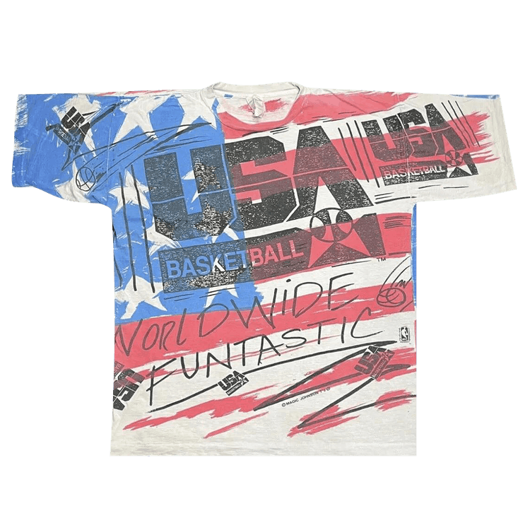 Vintage USA Olympics Dream Team Tee "Red/White/Blue"