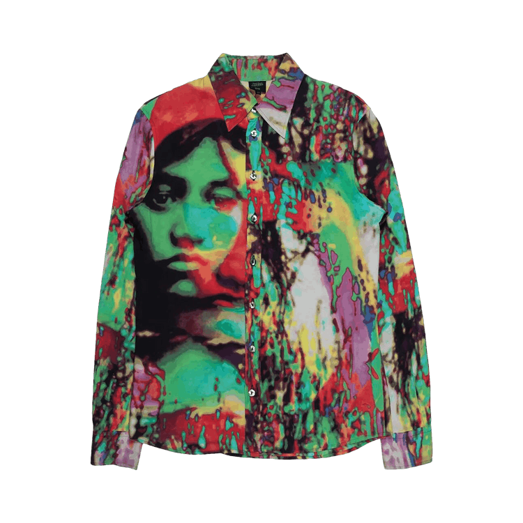 Jean Paul Gaultier Psychadellic Shirt "Multicolor"