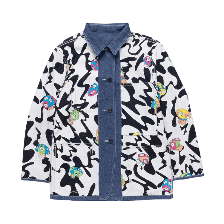 Issey Miyake x Takashi Murakami Reversible Coat "Multicolor"