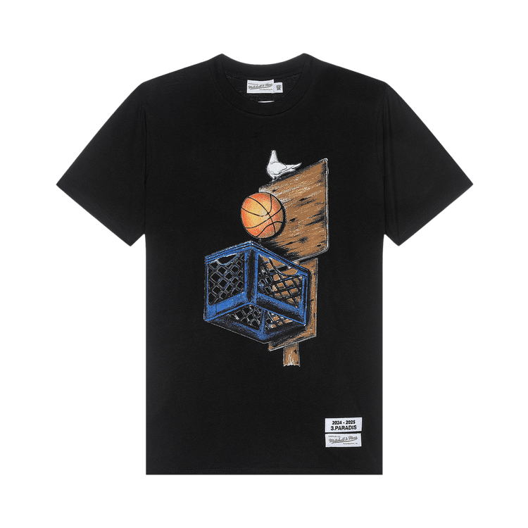 3.PARADIS Heavyweight Crate Tee "Black"