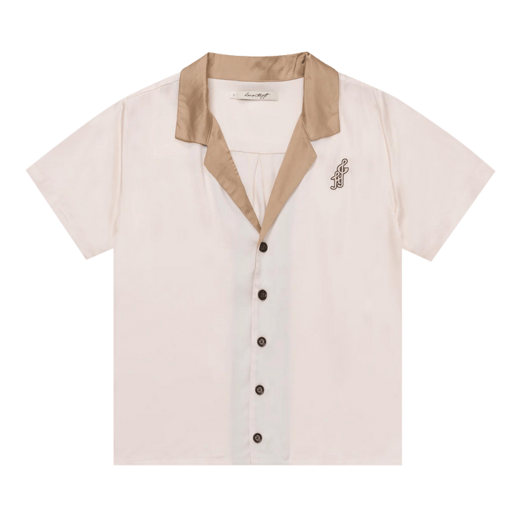 Honor The Gift Notes Camp Shirt "Cream"