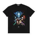 Kith x Batman Batman and Robin Vintage Tee "Black"
