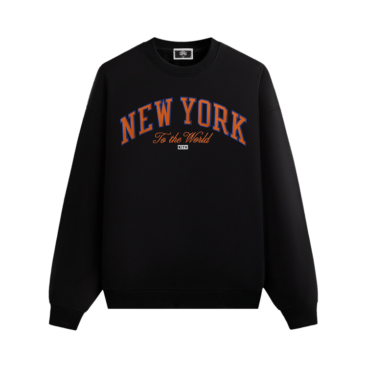 Kith For The New York Knicks Vintage Nelson Crewneck "Black"