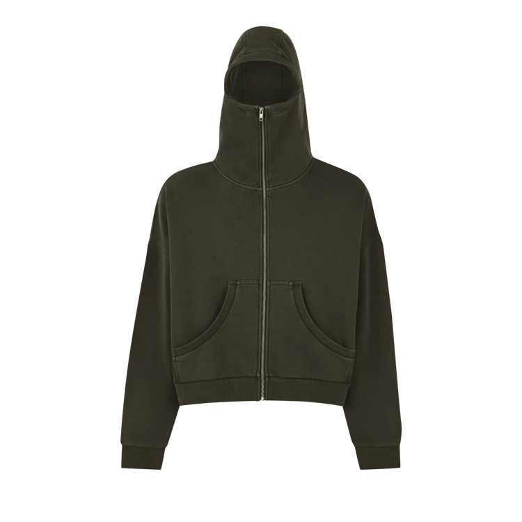 Entire Studios Full Zip Hoodie "Military"