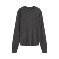 Entire Studios Thermal Long-Sleeve T-Shirt "Washed Black"