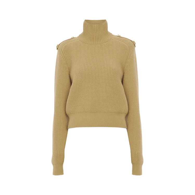 Chloé Turtleneck Sweater "Smoky Beige"