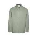Jil Sander Zip Long-Sleeve Shirt "Powder Green"