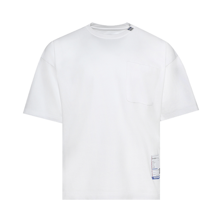Maison Mihara Yasuhiro Heavy Weight Jersey Pocket Short-Sleeve Tee "White"