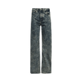 Rabanne Wide Leg Jeans "Acid Water Green"
