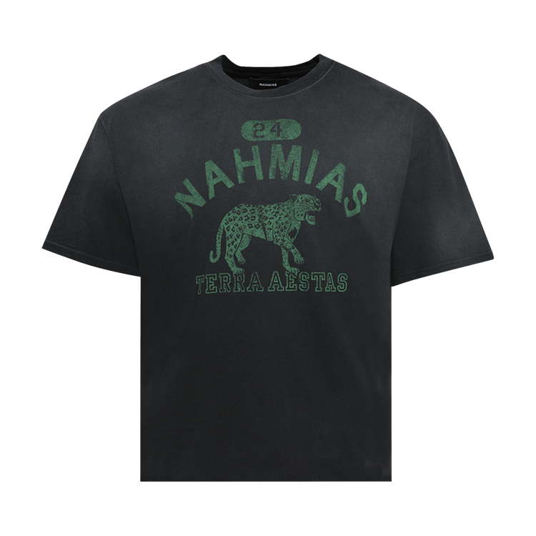 Nahmias Terraestiva Boxy T-Shirt "Worn Black"