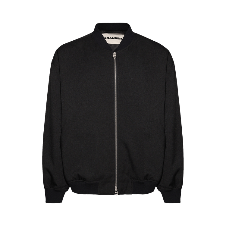 Jil Sander Oversized Zip-Up Jacket "Midnight"