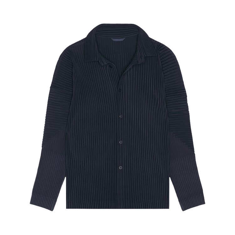 Homme Plissé Issey Miyake MC November Shirt "Midnight Blue"