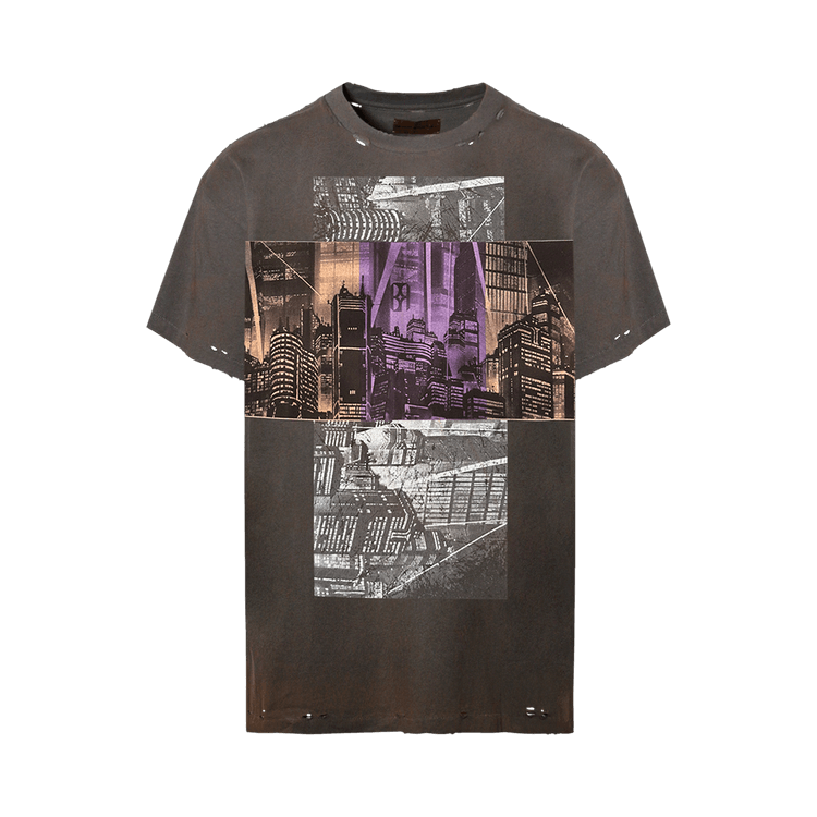 Birth Of Royal Child Akira Destroyed Vintage Tee "Grey"