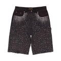 Birth Of Royal Child Redial Diamond Jorts "Black"