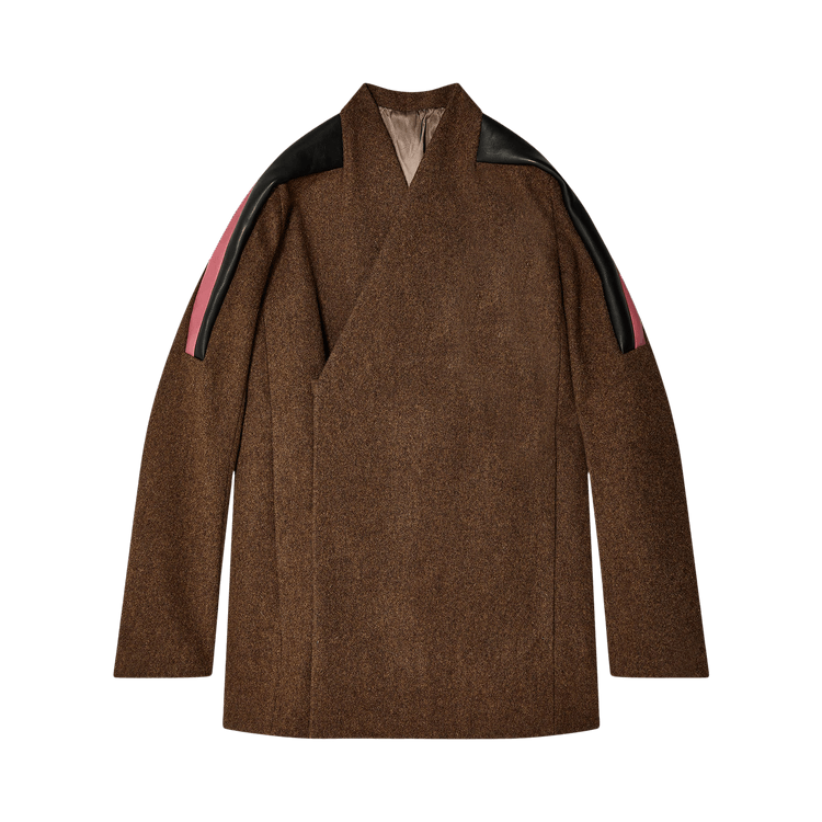 Rick Owens Officer Jacket "Brown/Black/Thulian"