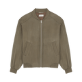 Saint Laurent Teddy Bomber Jacket "Khaki"
