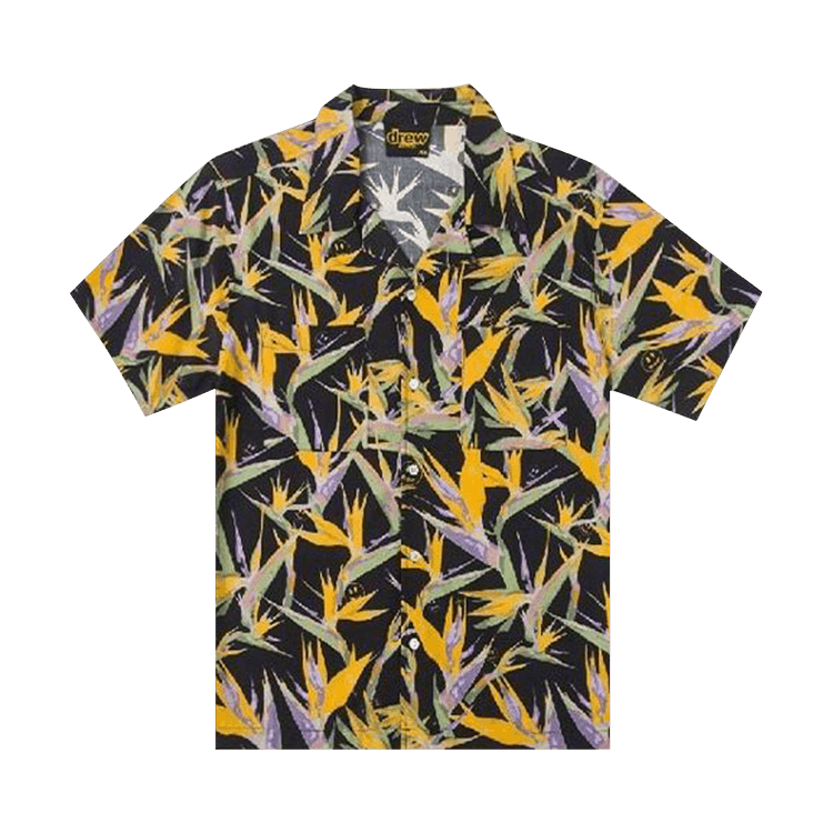Drew House Rayon Camp Shirt "Black"