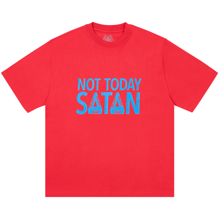 Palace Nicht Today T-Shirt "Tomato Red"