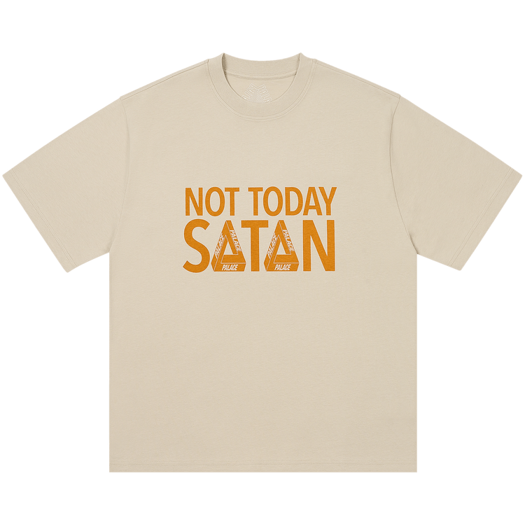 Palace Nicht Today T-Shirt "Stoney Grey"