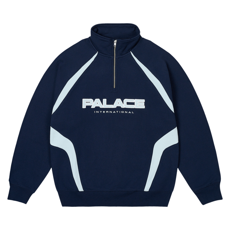 Palace International 1/4 Zip "Navy"