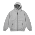 Palace Polartec Lazer Zip Hood "Concrete Grey"