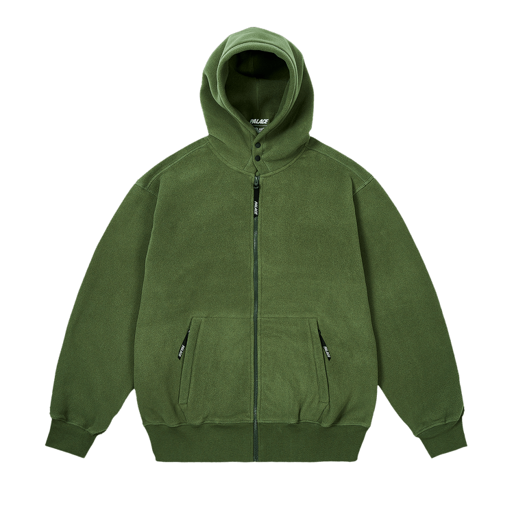 Palace Polartec Lazer Zip Hood "The Deep Green"