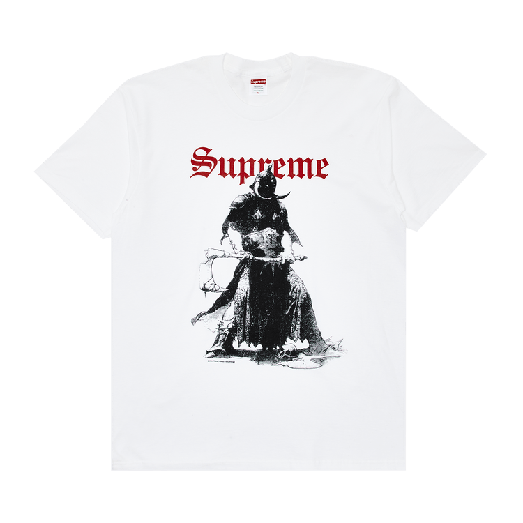 Supreme x Frank Frazetta Destruction Tee "White"