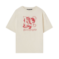 Palm Angels Dragon Lunar New Year Tee "Beige/Red"