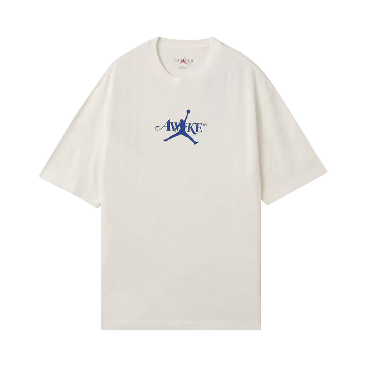 Air Jordan x Awake NY Solid Tee "Sail/Game Royal"