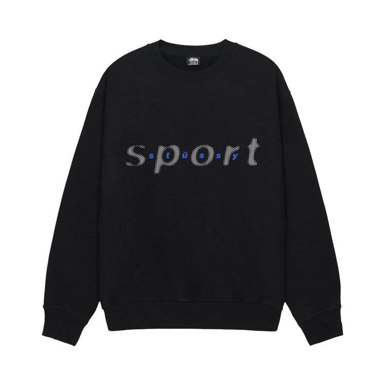 Stussy Dot Sport Crew Sweatshirt "Back"