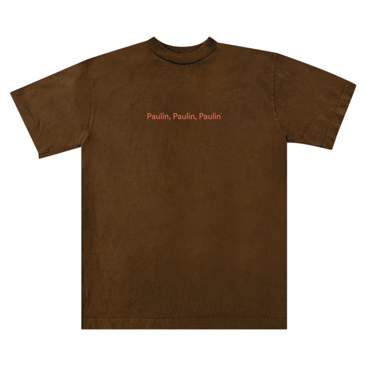 Cactus Jack by Travis Scott x Paulin, Paulin, Paulin Tee "Brown"