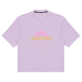 Marine Serre Sport Jersey Loose Fit T-Shirt "Sweet Lilac"