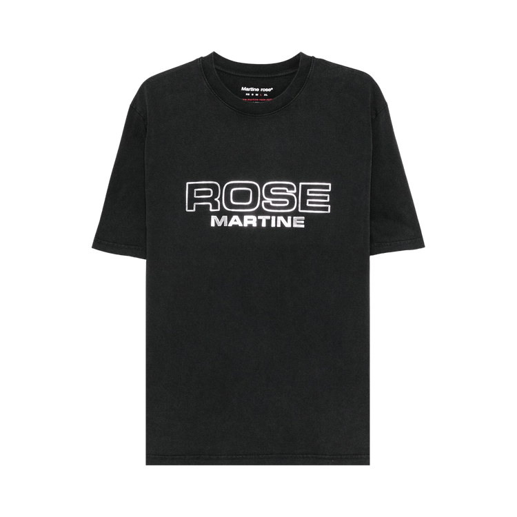 Martine Rose Classic T-Shirt "Black Washed/Black"