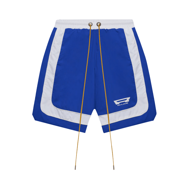 Rhude Campione Baggy Track Short "Blue/White"