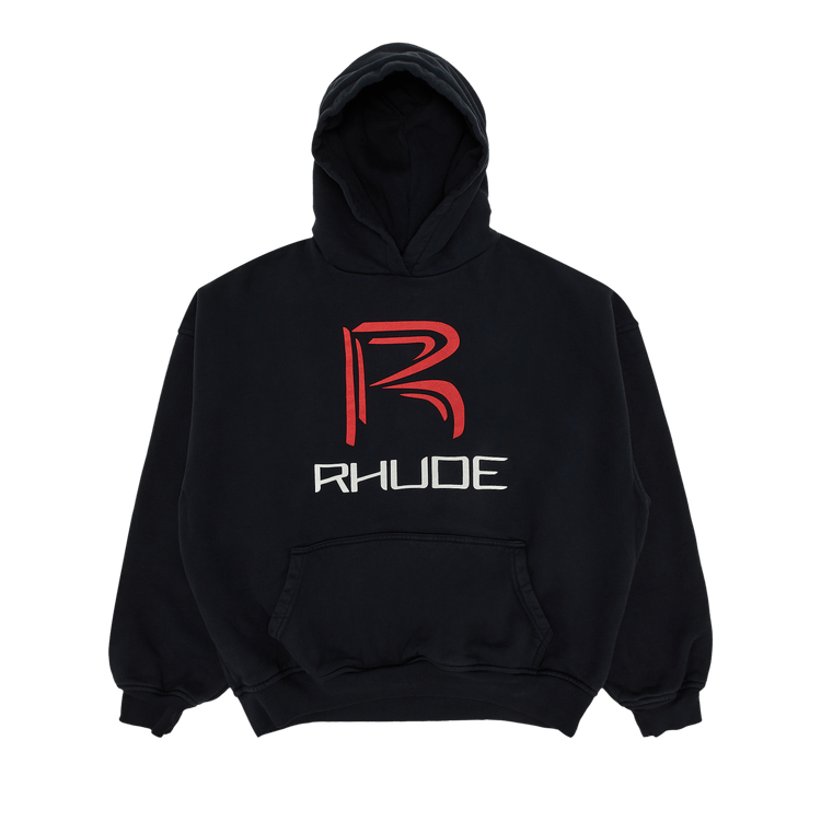 Rhude Circuit Logo Hoodie "Vintage Black"