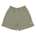 Wales Bonner Power Shorts "Beige/Dark Green/Brown"