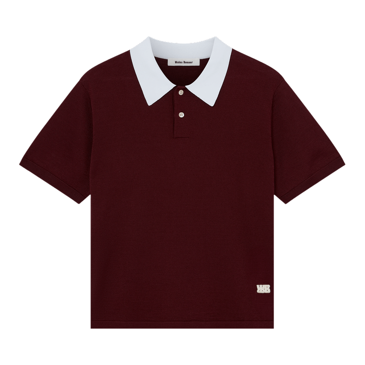 Wales Bonner Sun Polo "Bordeaux"