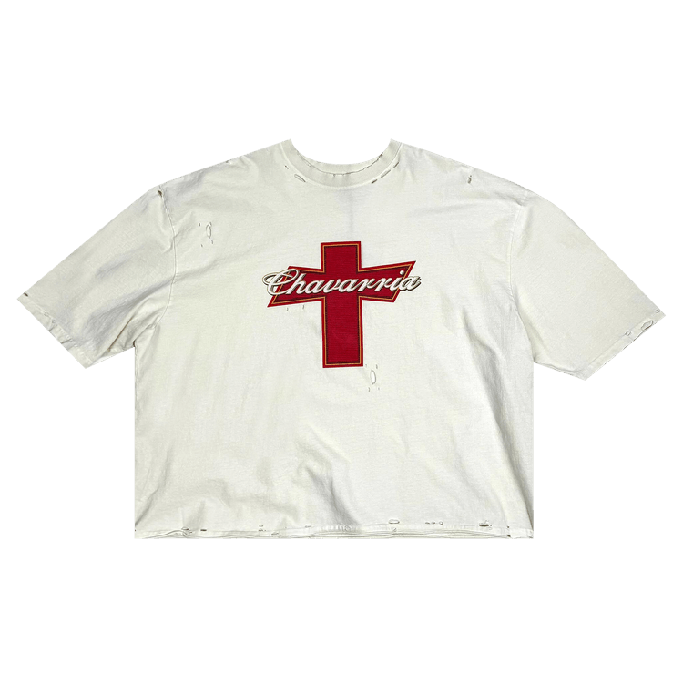 Willy Chavarria Budweiserria Buffalo Tee "Off White"