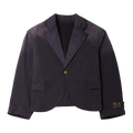 Willy Chavarria Washed Box Cutter Jacket "Navy"
