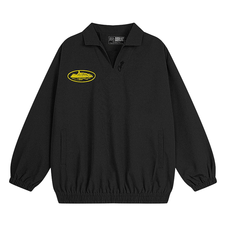 Corteiz Guerillaz* Drilltop "Black/Yellow"
