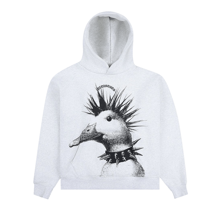 Pleasures Punk Duck Hoodie "Grey/Black"