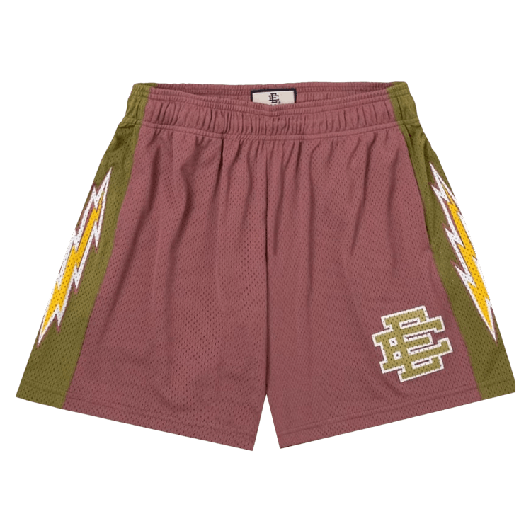 Eric Emanuel Basic Shorts "Mauve/Moss"