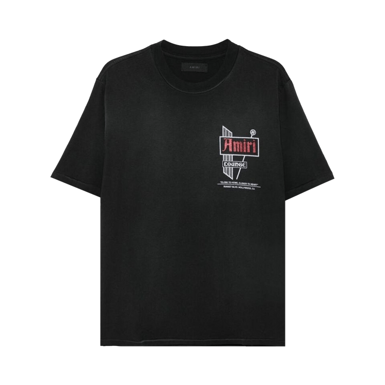 Amiri Vintage Lounge Tee "Black"