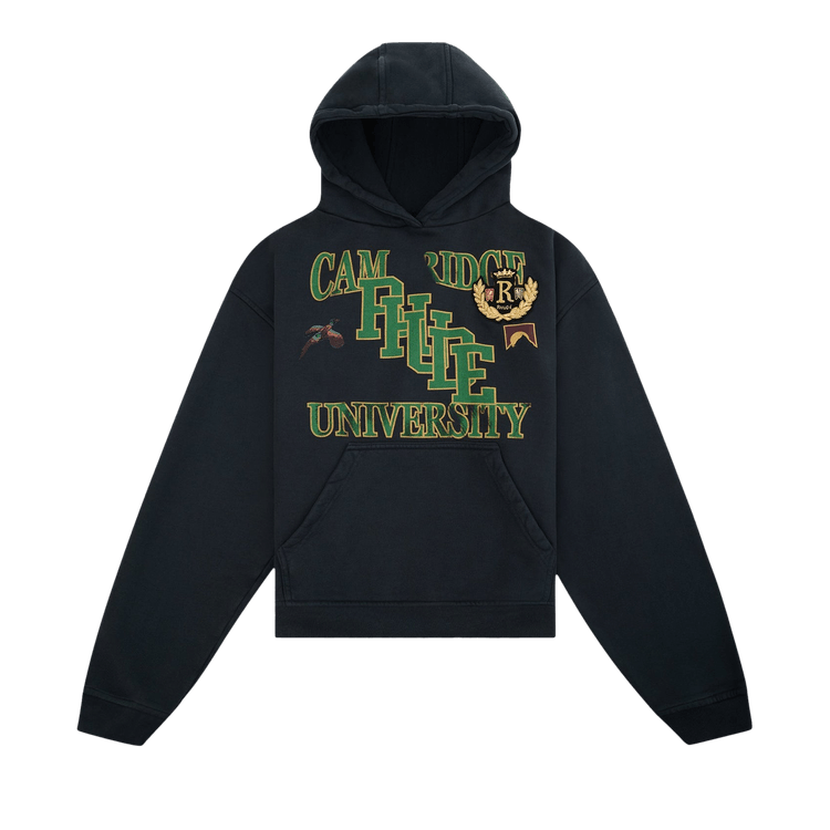 Rhude University Hoodie "Vintage Black"